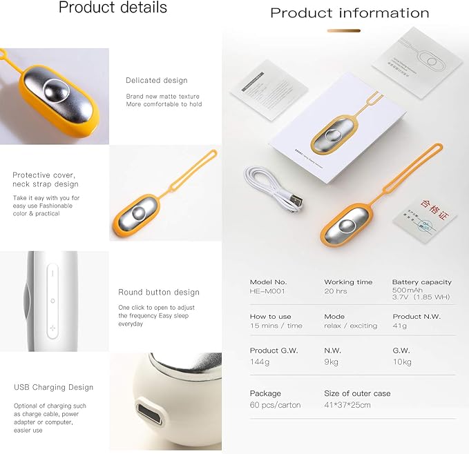Brain Massage Adjust Heart Rate,Headache Focus Attention,Small and Easy to Carry,Improve Deep Sleep (Green)