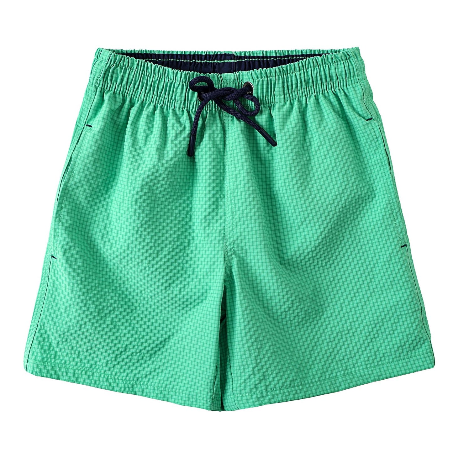 NATUST Boys Swim Trunks Quick Dry Board Shorts Mesh Lined Summer Beach Swimwear Green Size 6