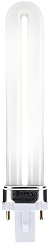 MAGIKON 6-Pack Replacement Electronical 9W U-Shaped 365nm Lamp Bulb Tube for Nail Art Dryer UV Lamp Light - Not Inductance Bulb (6-2/5-Inch, Normal)