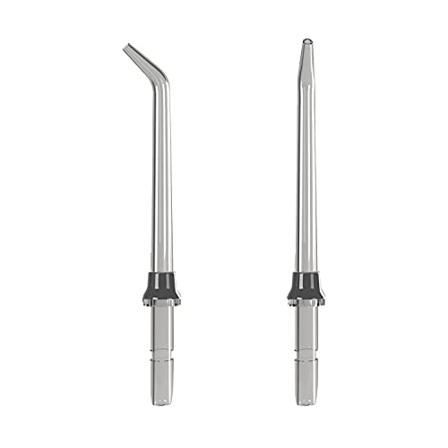 BURST Electric Water Flosser Replacement Tips (Classic/2 Pack) | for Fresh Breath & Healthy Gums | Plaque Removal Between Teeth, Braces & Dental Work