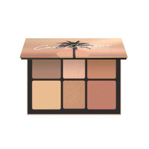 Smashbox The Cali Contour Palette | Versatile Blendable Highlighter + Bronzer Kit