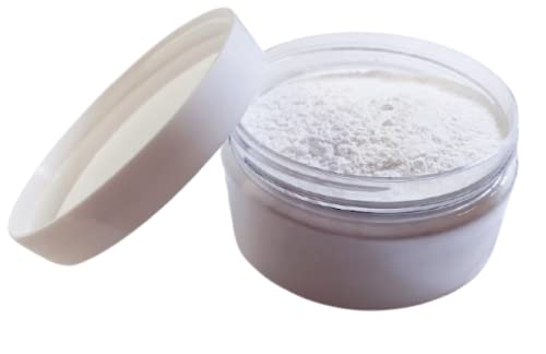 Lilac Silk Powder Boxed Gift Set - 8 oz Jar Silk Powder and Silky Violet Powder Puff - Large Size