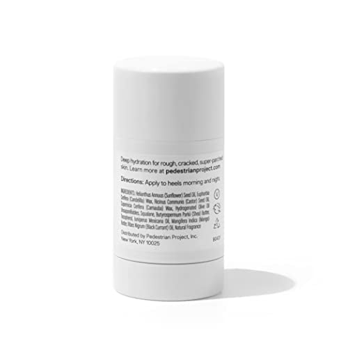 Cracked Heel Repair Foot Care Balm, Smooths & Fills Cracks & Rough Skin with Healing Shea & Mango Butters, Vegan, Cruelty Free, 1 oz