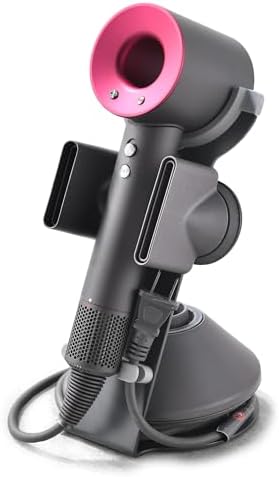 Hair Dryer Stand for Dyson Hair Dryer, Hair Dryer Stand hair dryer stand Organizer for Dyson Hair Dryer, Diffuser, Nozzle holder