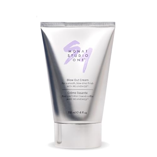 MONAT Studio One Blow Out Cream - Anti Frizz Hair Care/Cream Helps Smooth and Soften Hair While Using Heat Styling Products. Thermal/Heat Protectant - Net Wt. 118 ml / 4 fl. oz.