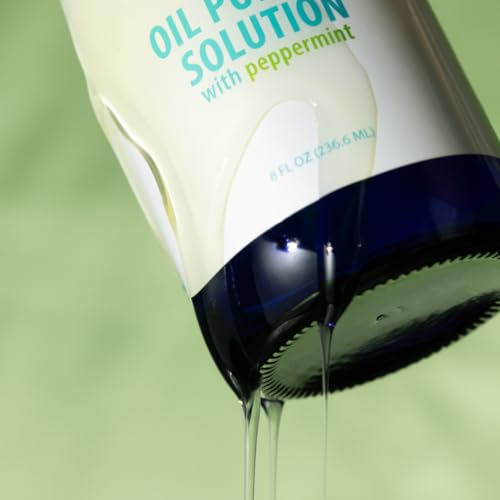 PurO3 Ozonated Oil Pulling Solution - Organic, Ozone Infused Coconut, Sesame, Sunflower, & Peppermint Essential Oils for Teeth & Gums - Fluoride-Free, Non-Toxic & Non-GMO Oral Care, 8 oz