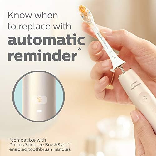 Philips Sonicare A3 Premium All-in-One, Genuine Replacement Toothbrush Heads, White, 2 Pack, HX9092/65