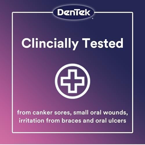 DenTek Canker Relief Sore Patch Relieves Canker Pain, 6 Count (Pack of 1)