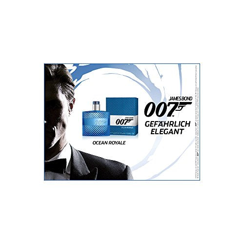 JAMES BOND 007 EDT Spray for Men, Ocean Royale, 1 Ounce