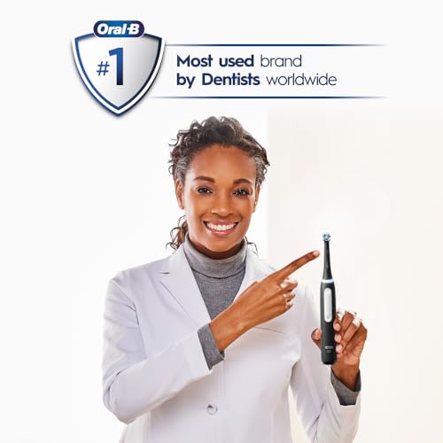 Oral-B iO3 Electric Toothbrush (1) with (1) Ultimate Clean Brush Head and (1) Charger, Black