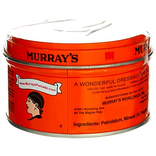 Murray's Superior Hair Dressing Pomade - 3 Oz (88ml) (3 Pack)