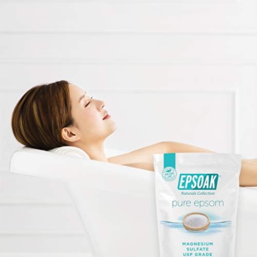 Epsoak Epsom Salt 10 lbs. (Qty. 2, 5 lb. Bags) Magnesium Sulfate USP
