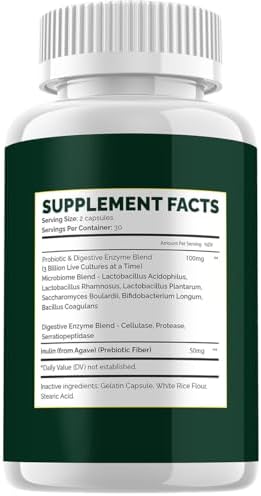 Eden Capsules – Eden Pills All-Natural Daily Supplement, Digestive Support, Gut Wellness, Pastillas Review (1 Pack - 60 Capsules)