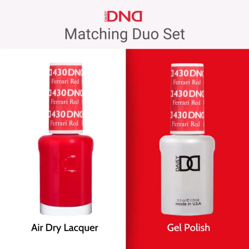 DND Gel Polish Set, Multi Glitter Collection, UV/LED GelPolish and Air Dry Nail Lacquer, Matching Chip-Free Polish Duo, 0.5 Fl Oz Each