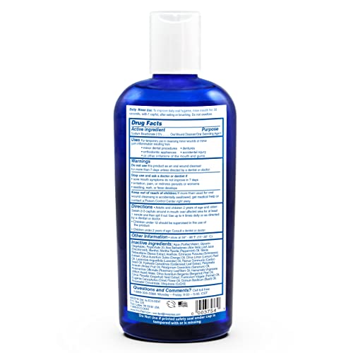 Eco-Dent Alcohol-Free Mouthwash, Mint - Ultimate Essential MouthCare, Oral Care Mouth Wash for Adults, Baking Soda Mouth Rinse with CoQ10/Herbs/Essential Oils, 8 Fl Oz (Pack of 2)