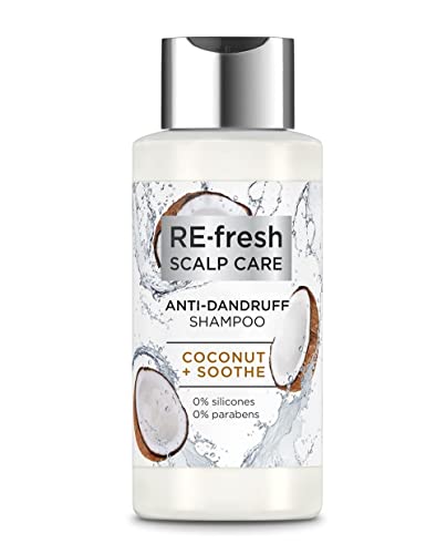 RE-fresh Scalp Care Anti-Dandruff Shampoo - Coconut + Soothe with Salicylic Acid 13.5 FL OZ (400 ml)