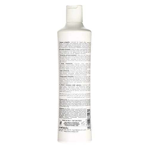 Fanola No Yellow Shampoo & Mask 11.8 oz / 2pk - Purple Anti-Brass Toner for Blonde, Silver, Gray & Highlighted Hair - Color Depositing Mask to Remove Brassiness from Bleached Locks