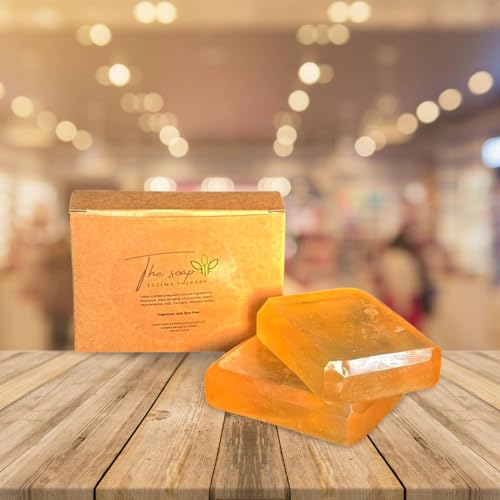 The Soap for Eczema Therapy. Hand Made from Natural Ingredients Only. Dye and Fragrance Free. (3 pack)