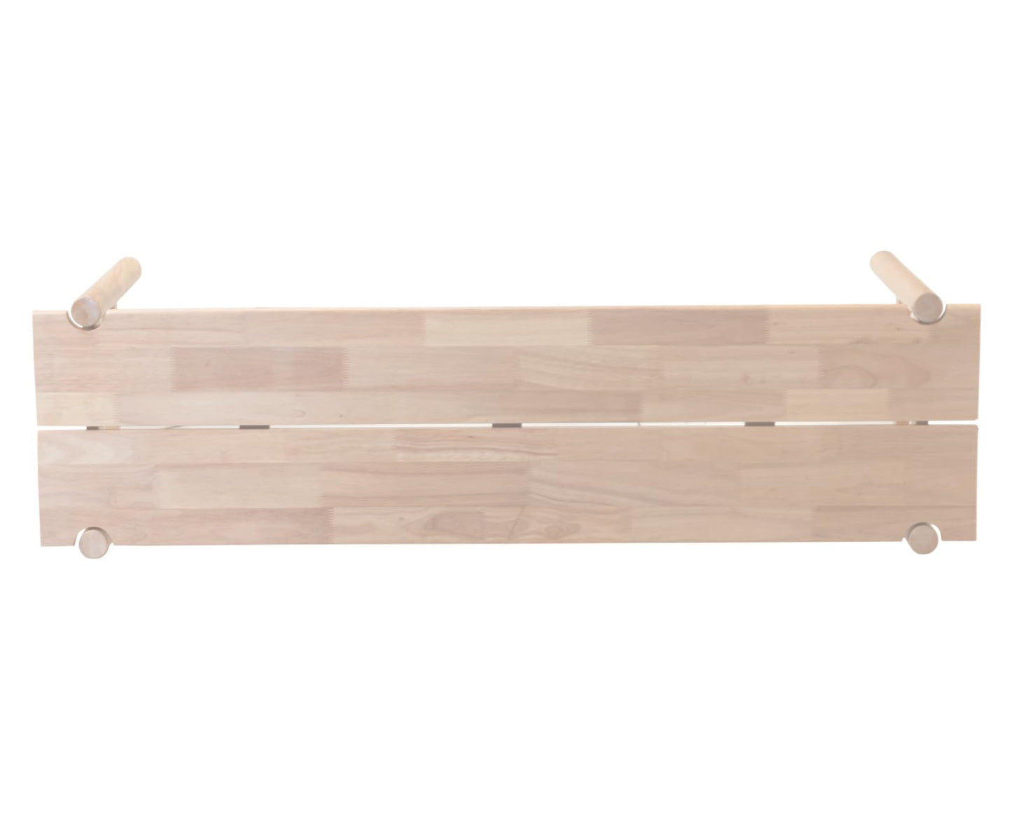 CIMOTA Solid Wood Bench, 55" Long Farmhouse Entryway Bench for Hallway, Dining Living Room, Kitchen Table, Bedroom, Entry Way Benches Seat for Indoor/Outdoor Use, Natural