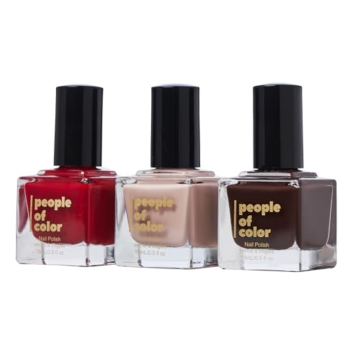 Nail Polish Gift Set - Favorite Things 2024 Non-Toxic, Vegan, Cruelty-Free Nail Polish (Set of 3), Nail Care DIY Home Salon Manicure | Made in USA