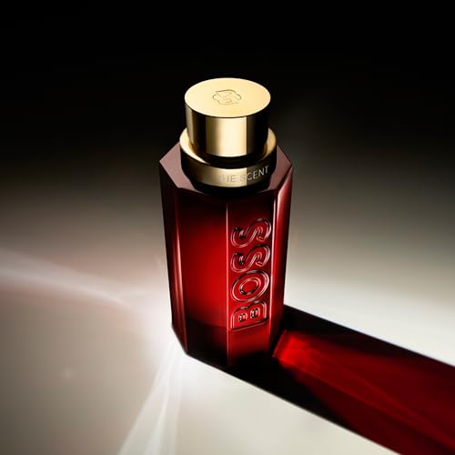 Hugo Boss The Scent Elixir Parfum – Ambery Men's Cologne – With Notes of Pimento, Lavandin Absolute & Sandalwood – Long Lasting Fragrance