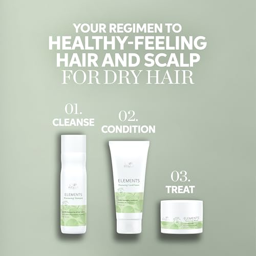 Wella Professionals Elements Gentle Renewing Conditioner| Gentle, Silicone-Free | Instant Detangling Conditioner| For All Hair Types