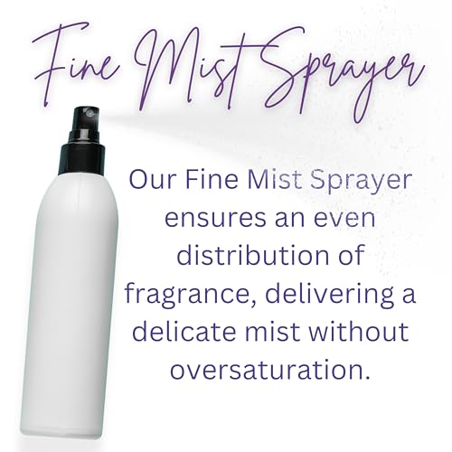 Eclectic Lady Jasmine Body Spray, 4 ounces, Body Mist for Women with Clean, Light & Gentle Fragrance, Cologne with Soft, Subtle Aroma For Daily Use