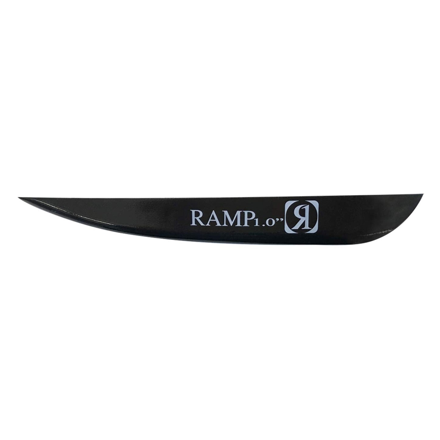 Ronix Fiberglass Ramp Wakeboard Fin (2 Pack) (Black, 1.2")
