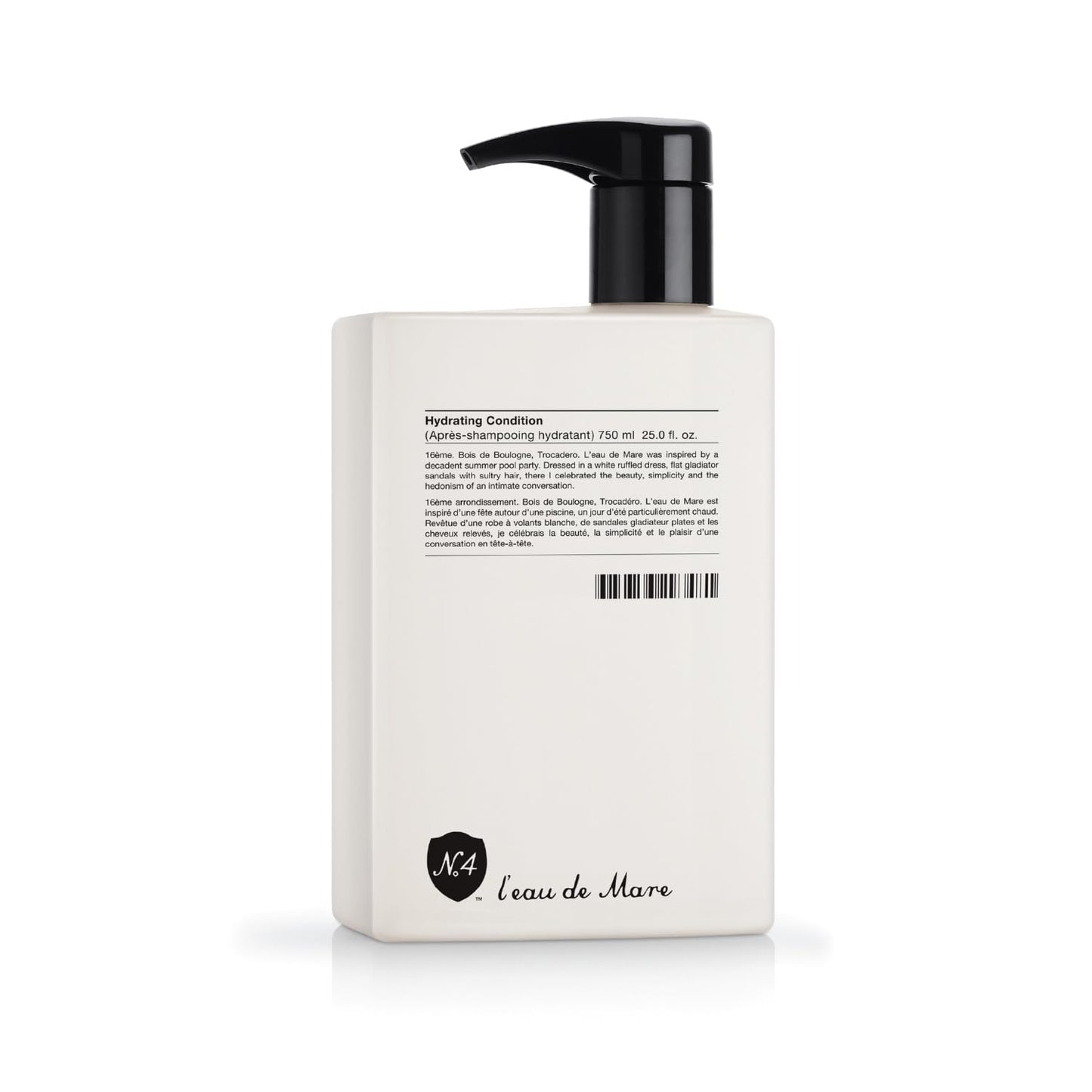 Number 4 Hydrating Condition. Deep Hydrating Conditioner. Lightweight, Dentangling, Color Protecting, 25 oz