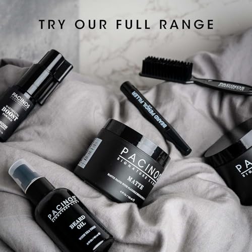 Pacinos Hair Fiber Kit - Conceal Thinning Hair Instantly with Fiber Hold Spray - Dark Brown