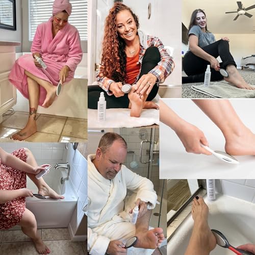 Made in Germany Double Sided Metal Foot File - Stainless Steel Feet Callus Remover - Feet Scrubber Dead Skin - Heel Scraper Cracked Heels Repair Professional Foot Rasp.