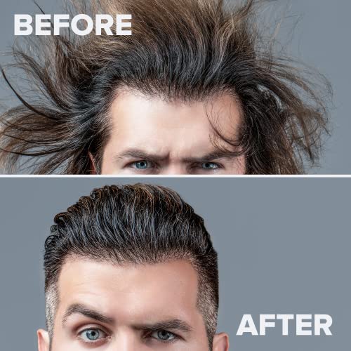 KALIVE Men's Hair Styling Gel 16 oz, Strong-Hold and Light Shine all day, Mens Hair Product fresh scent No Flaking or Alcohol.
