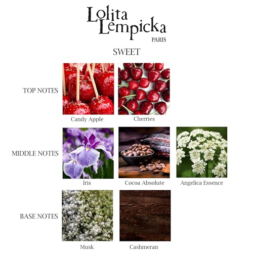 Lolita Lempicka Sweet Eau De Parfum Spray - Floral Gourmand - Ideal for Daily Wear and Special Events - .50 Oz