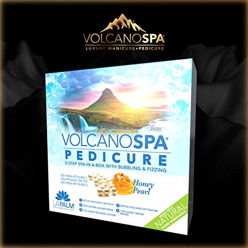 Volcano Spa Pedicure 7 scents 5 Step Spa -In a BOX, 7 PK