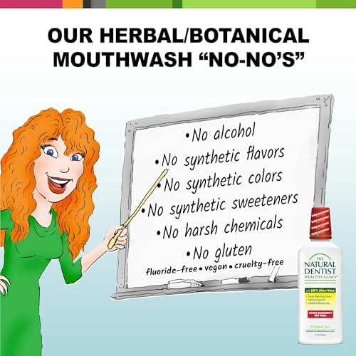 Healthy Gums Mouth Rinse Peppermint 16 oz (Multi-Pack)