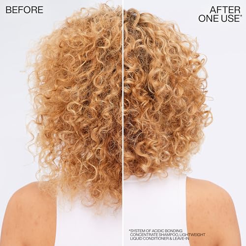 Redken Bonding Lightweight Liquid Conditioner for Damaged Hair Repair | Volumize & Condition | Acidic Bonding Concentrate | Sulfate-Free Spray Conditioner | For Fine or Thin Hair