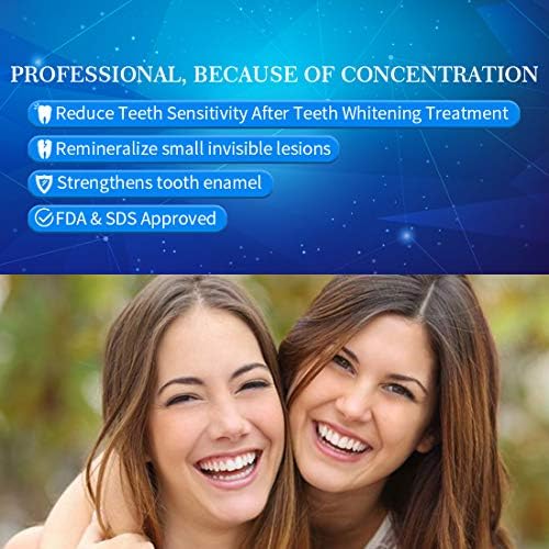EZGO Remineralization Gel, Reducing Sensitivity After Teeth Whitening, Remineralizing and Desensitizing, Strengthening Enamel, 10 * 3ML Pack