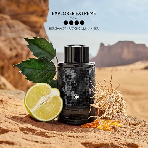 MONTBLANC - Explorer Extreme Eau de Parfum - Men's Fragrance - Woody & Leathery - With notes of Bergamot, Patchouli & Vetiver