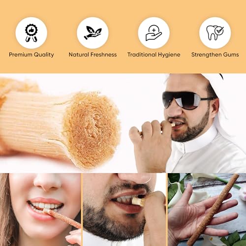 Sewak Al-Falah: Miswak (Traditional Natural Toothbrush) (10 Pack) by Sewak Al-Falah