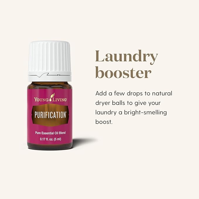 Young Living Purification Essential Oil Blend, 15ml - Aromatherapy Diffuser - Ideal for Cleansing Skin - Skincare and Beauty Addition - Pure & Natural