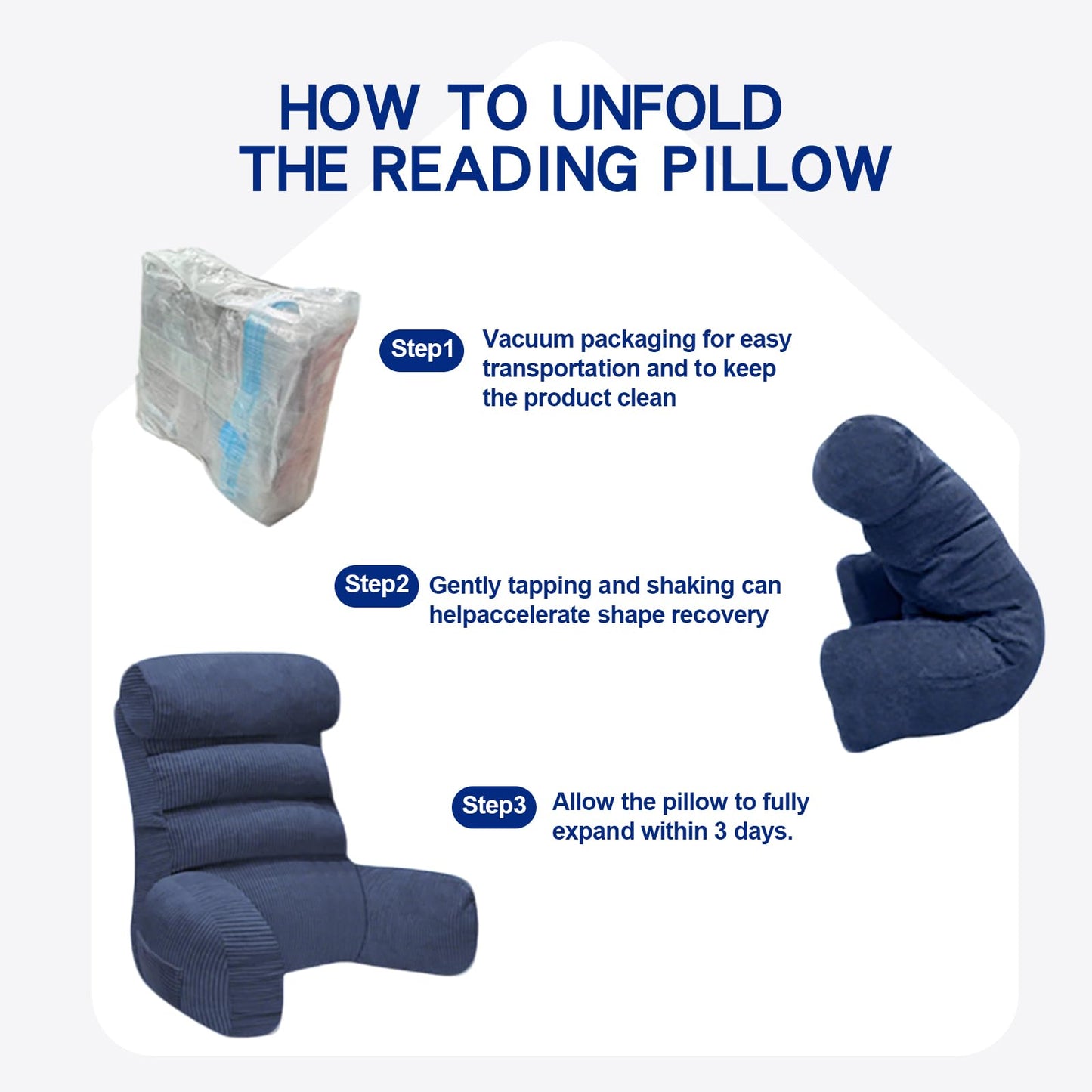 Tinuniyaa Back Pillow for Bed Sitting Up, Reading Pillow, Extra Large Arm Pillows for Adults for Back Support,Bed Pillow for Sitting up for Watching TV/Gaming/Relaxing