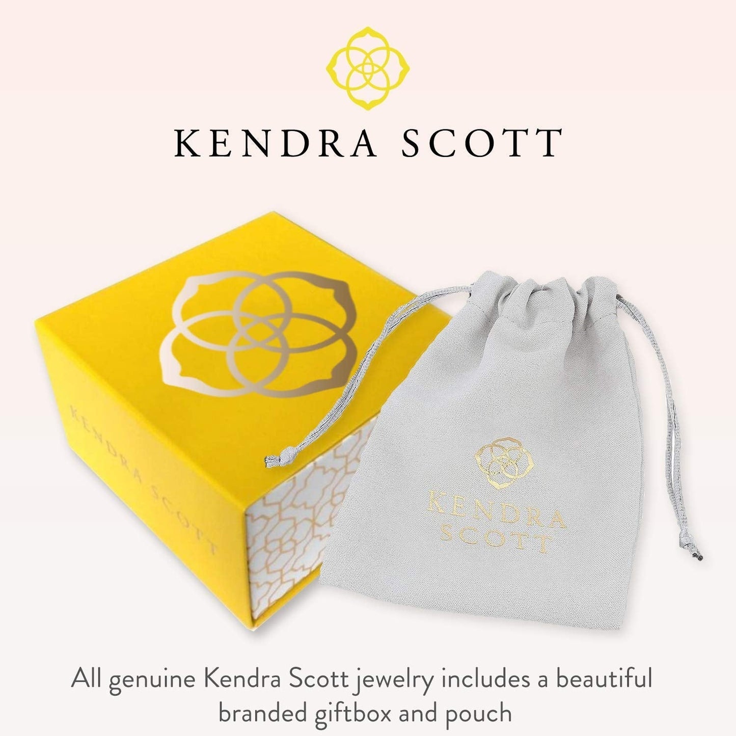 Kendra Scott Ari Heart Pendant Necklace for Women, Fashion Jewelry, 14k Gold-Plated, Dichroic Glass