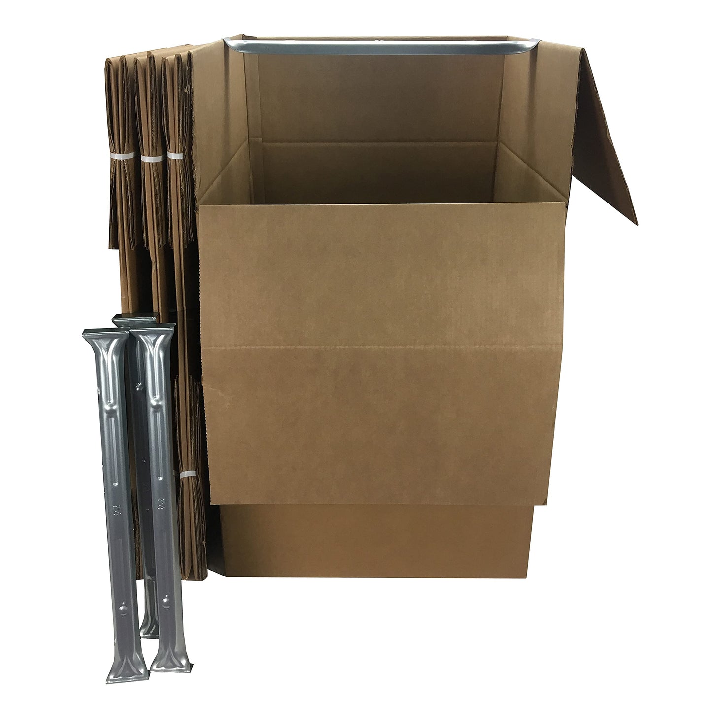 UOFFICE Moving Boxes Bundle, Wardrobe Boxes 4-Pack, Wardrobe Clothing Moving Boxes With Bar, Space Savers Wardrobe Boxes, Moving Boxes With Hanger, Wardrobe Moving Boxes