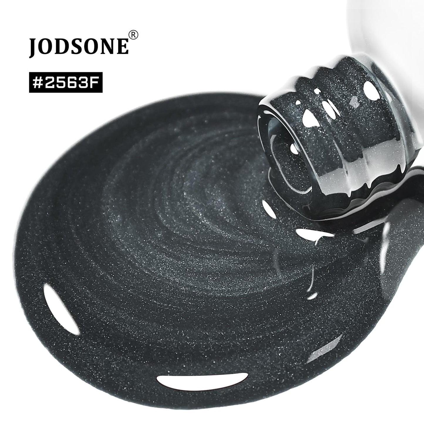 JODSONE Cat Eye Gel Nail Polish 16.5ml Single Colors for Holographic Glitter Cat Eye Reflective Translucent Need U V Curing Gel with Magnet Gift