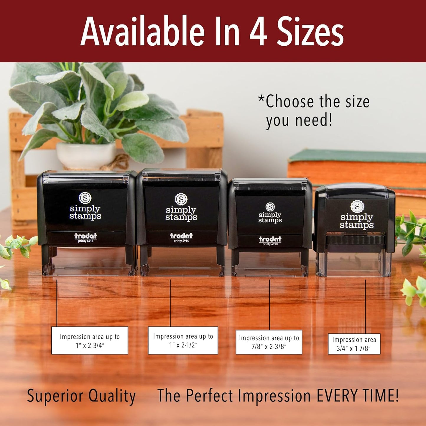 Copy Office Stamp | 4 Different Sizes | 20 Designs | Multiple Color Options | Perfect for Quick Validation of Office Documents (Copy, Xtra Wide)