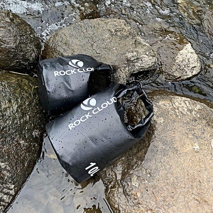 ROCK CLOUD Dry Bag Waterproof 30L Dry Sack for Kayaking Rafting Boating Beach Surfing Swimming Canoe Camping Hiking Fishing Ski, Lake Blue