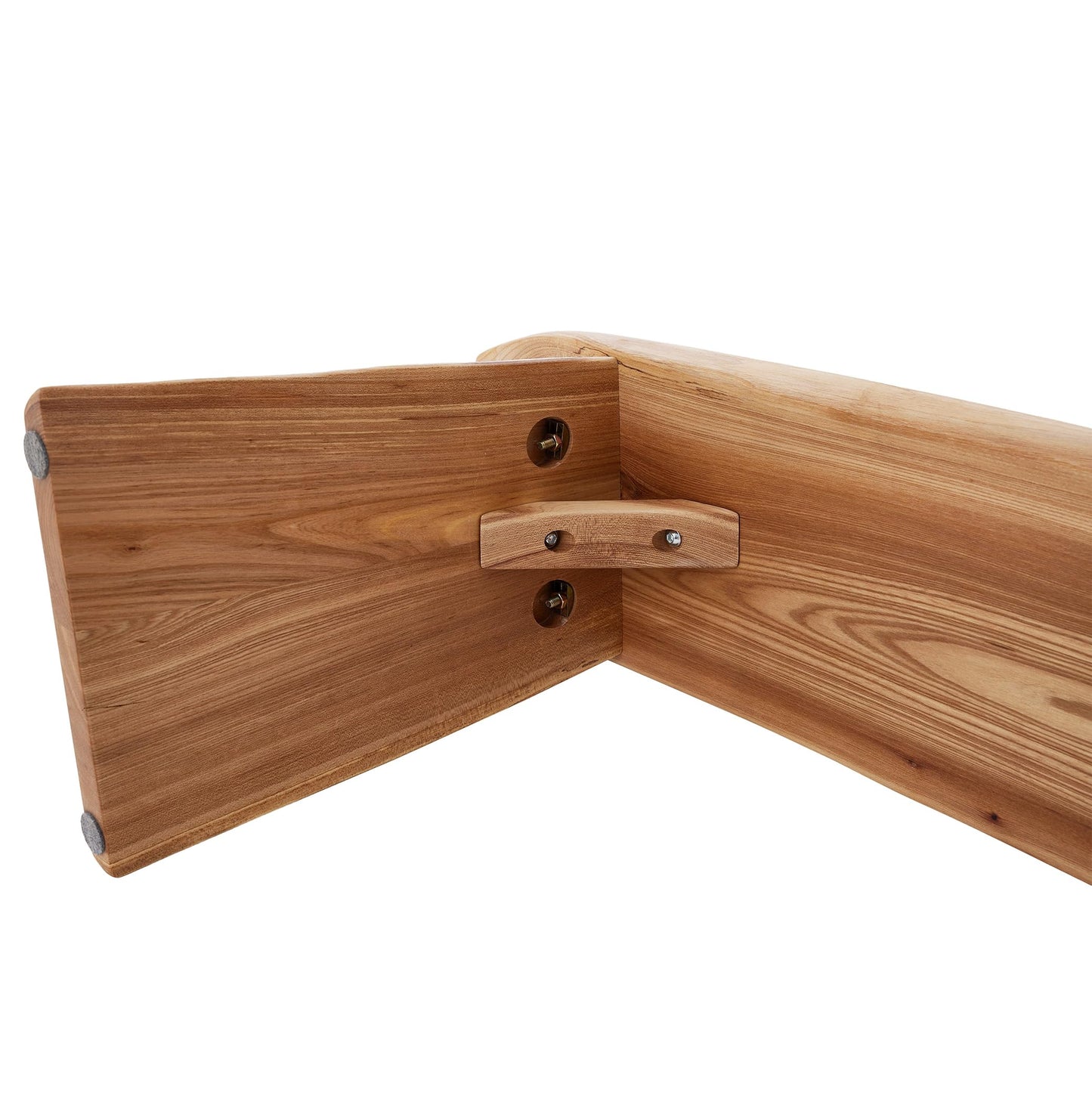 BALANBO Elm Wood Dining Bench Bedroom BenchesIn Footrest Stool Accent Bench for Entryway Dining Room Living Room Bedroom End of Bed Long 47.6IN