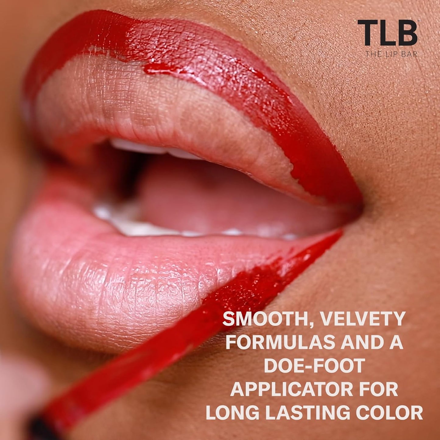 The Lip Bar - Nonstop Liquid Matte Lipstick, Savage (Chocolate Red-Brown) - High Pigment - One Swipe - Long Lasting - Jojoba Oil & Vitamin E - Vegan & Cruelty Free - Makeup & Cosmetics - .24 fl oz