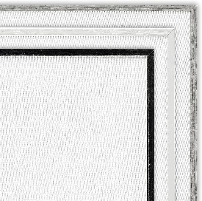 Stupell Industries Abstract Mindfulness Exercise Framed Giclee Wall Art Design by Tim Parker, White Framed, 20 x 16