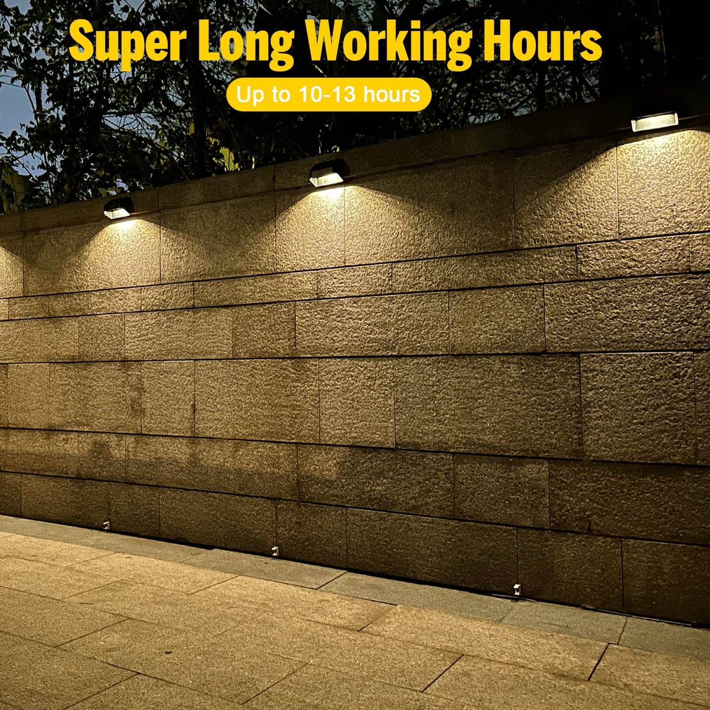 FLITI Solar Fence Lights - Bundle Pack